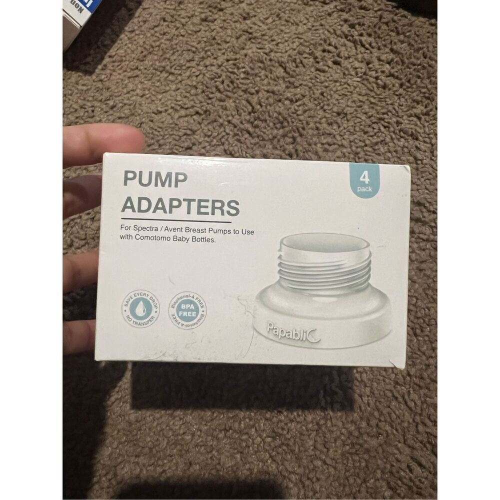 Papablic 4 pack pump adapters for spectra and avent